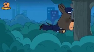 The Ghost out of Window  Safety Cartoon  Cartoon for Kids  Sheriff Labrador