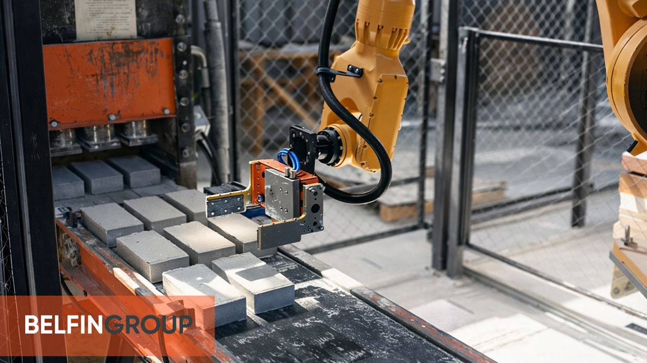 Робот для выгрузки Кирпича