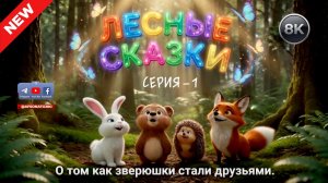 Премьера таджикского анимационного сериала «Лесные сказки», 1- серия
