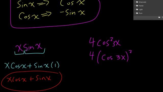 AA2 - 12G - Derivatives Of Trig Functions