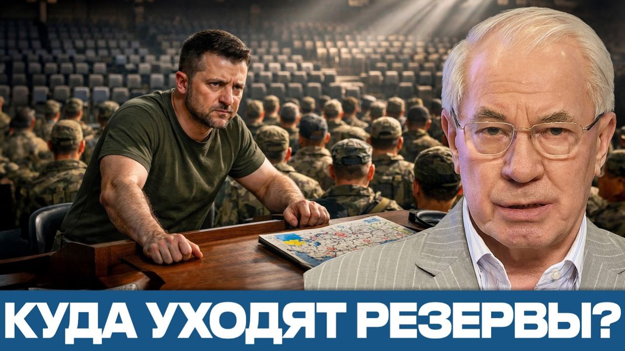 Мобилизация без роста армии; куда уходят резервы Украины? - Николай Азаров