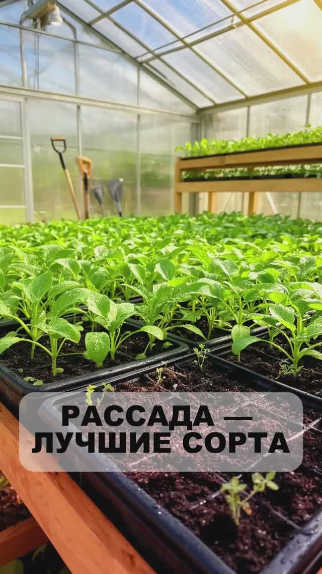 Ранняя рассада — лучшие сорта для старта сезона