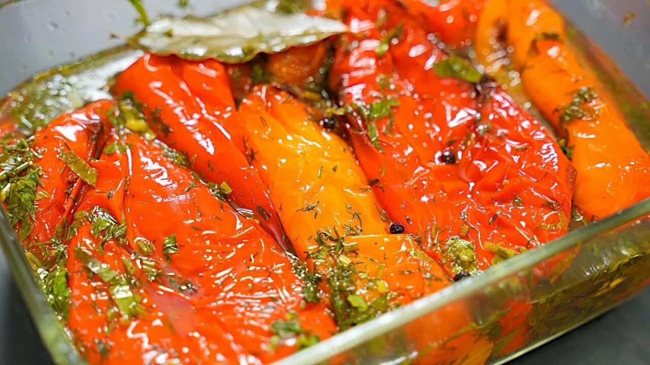 МАРИНОВАННЫЙ БОЛГАРСКИЙ ПЕРЧИК