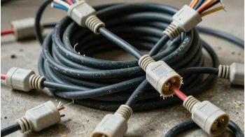 Как спрятать провода удлинителей, путающиеся под ногами ?