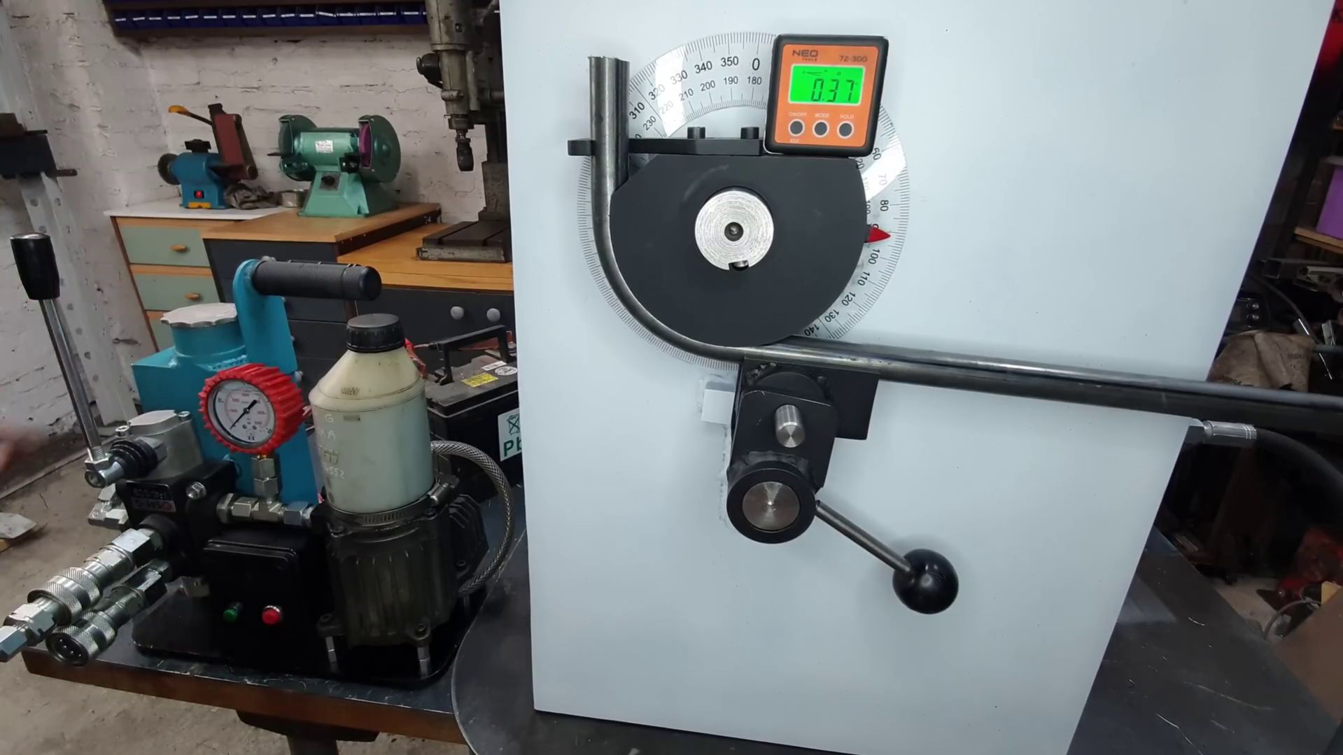 Изготовление гидравлического трубогиба