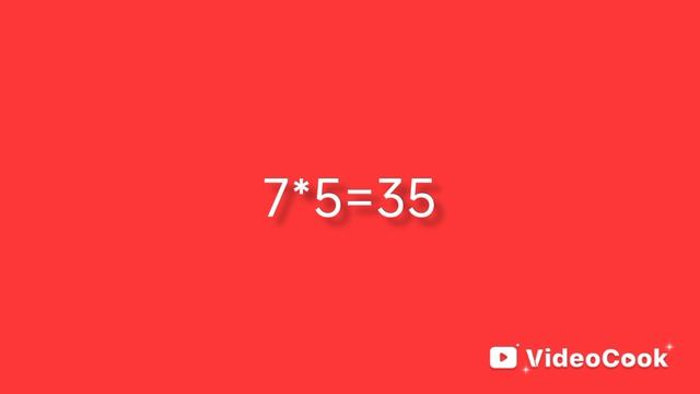 таблица умножения на 7