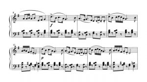 Ф. Шопен Бурре № 1, B.160b1