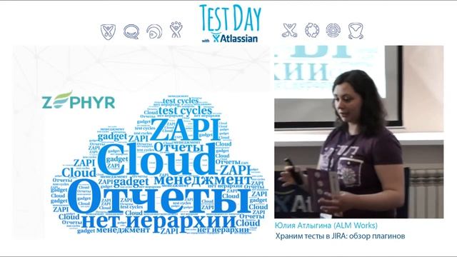 Test Day Atlassian 2016 - Юлия Атлыгина (ALM Works) - Обзор плагинов для тестирования