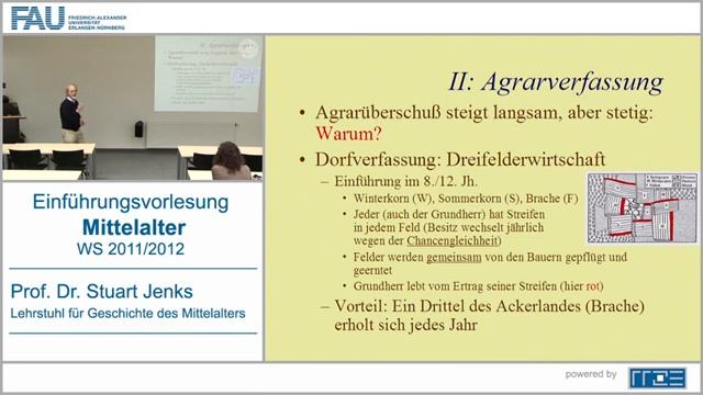 Vorlesung Mittelalter 4 (Wikinger-Ungarneinfälle, Burgensystem, Agrarfortschritte, Lehnswesen)