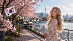 Весенняя прогулка по Сеулу. Прекрасная Весенняя прогулка по Сеулу, день и ночь #2