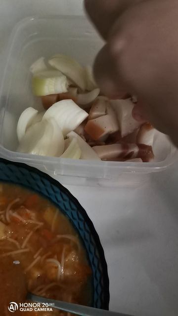 Ем суп приятного всем👍❤️😁☕