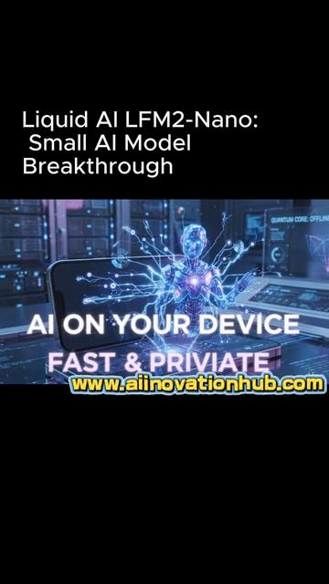 Liquid AI LFM2-Nano_ Small AI Model Breakthrough