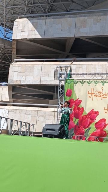 Мое выступление на сцене парка Аркадия..