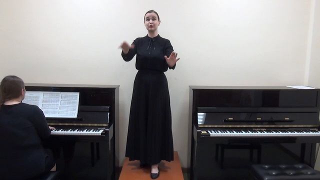 П. Чайковский Соловушко дирижирует Токарева Александра 3 курс ТМК