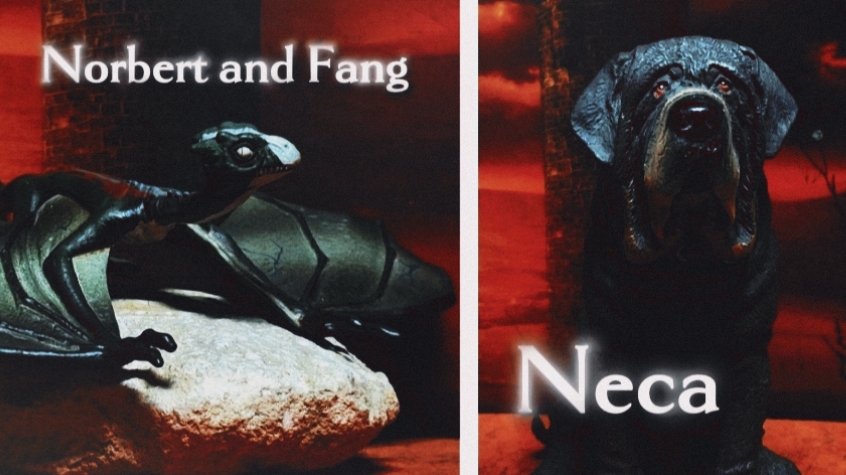 Fang And Norbert NECA 2007 / Ретро обзор фигурок из Гарри Поттера