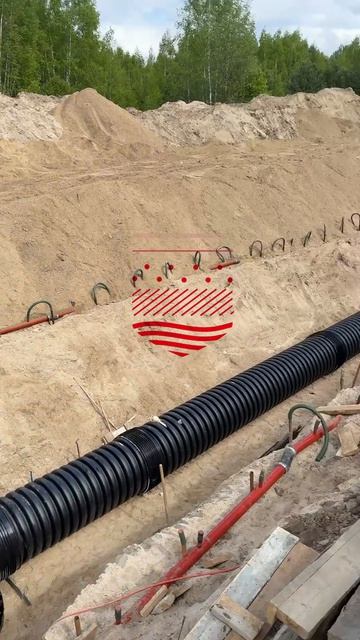 Водопонижение иглофильтрами. Откачиваем воду из траншеи для  надежного монтажа инженерных сетей.