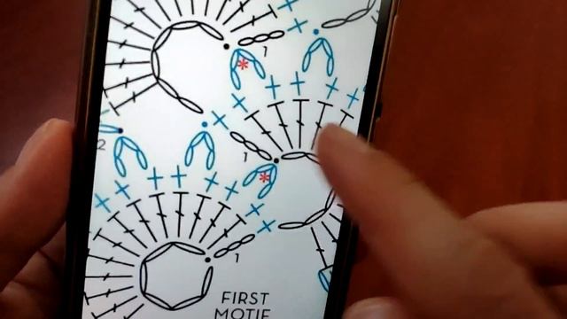 Ленточное кружево крючком с полумотива. Урок 3 1080p