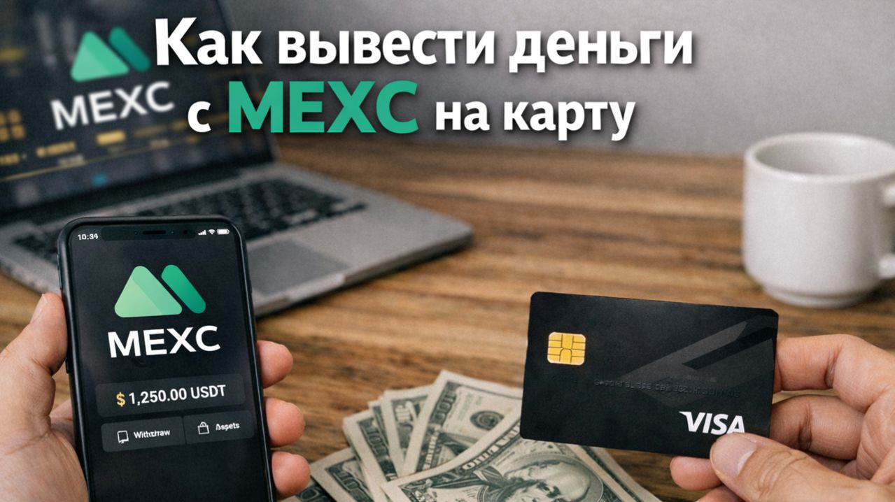 как вывести криптовалюту с Mexc мекс на карту в рублях без ошибок