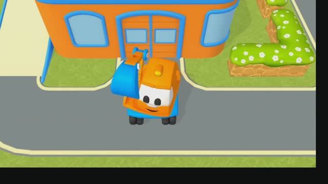 Грузовичок Лёва . Мультики для детей . Мультики для детей про машинки . Играем с Лёвой.