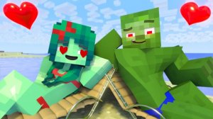 Сильная любовь Зомбо Зомма. Майнкрафт Мультик