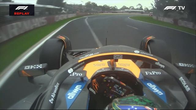 Формула 1. Вылет Пиастри на ГП Австралии 2025 (гонка)