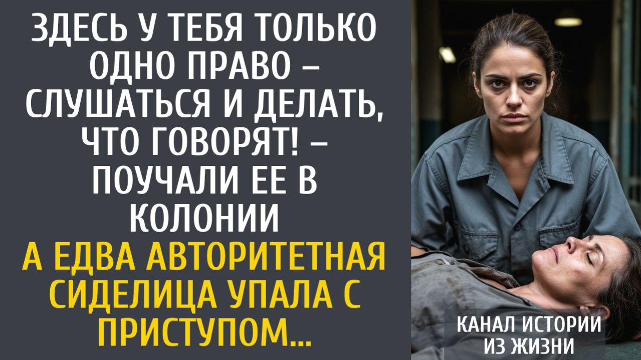 Истории из жизни: У тебя только одно право – слушаться! – услышала она в колонии… А когда упала…