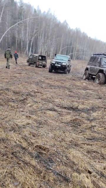 Весна бездорожье 18.04.26.уаз Шина Journey Digger 35