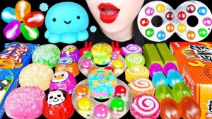 🌈 Радужные десерты 🌈 - СЛАДОСТИ и МАГИЧЕСКИЕ желе АСМР Мукбанг. ASMR еда.