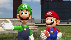 Super Mario Food Party with Sonic (game funny)