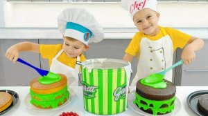 Крис и Майкл учатся готовить и другие полезные истории для детей