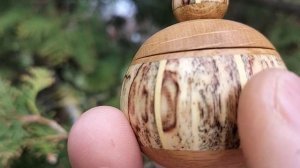 Шкатулка на туе