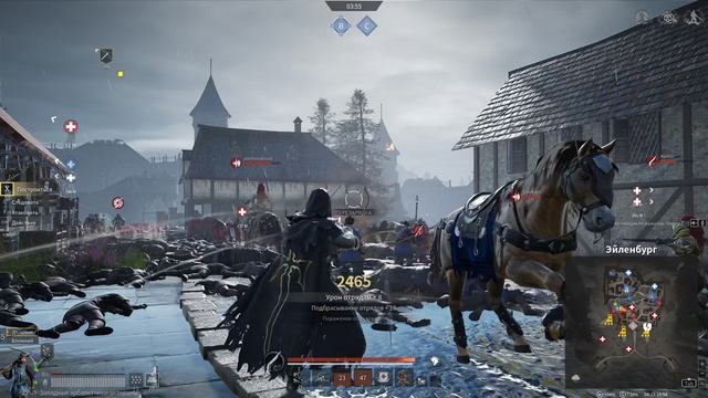 Оборона замка Эйленбург с мушкетом и гранатами в Conquerror's Blade 2026-04-15