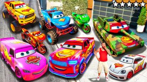 СОБРАЛ КОЛЛЕКЦИЮ РЕДКИХ МОЛНИЯ МАКВИН В ГТА 5! БИТВА ВОРОВ ОБЗОР МОДА GTA 5! ГТА МОД ИГРЫ