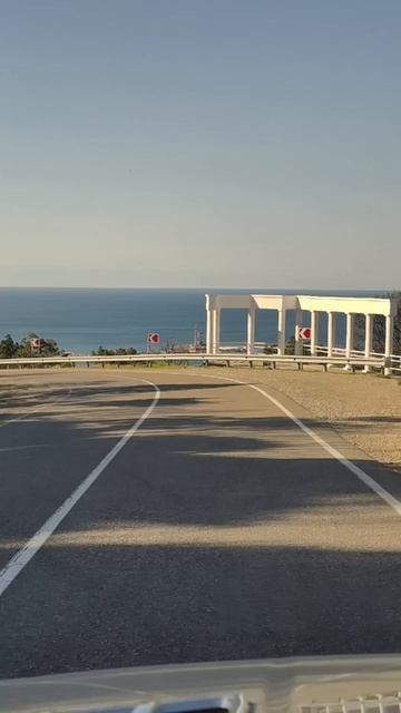 Анапа дорога на Большой Утриш