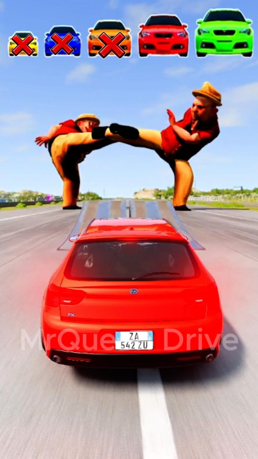 БОЛЬШАЯ И МАЛЕНЬКАЯ МАШИНКА ПРОТИВ КАРАТИСТА