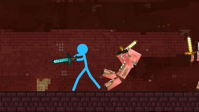 The Piglin War - Animation Vs. Minecraft Shorts Ep 20