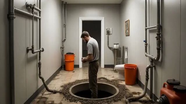 Основные этапы гидродинамической прочистки канализационных труб