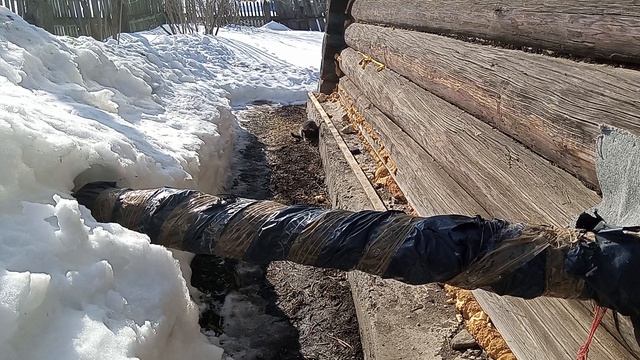 Весенний день в деревне / Готовлю тыквенно - творожную запеканку