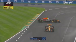 Формула 1. Разворот Лоусона на ГП Австралии 2025 (гонка)