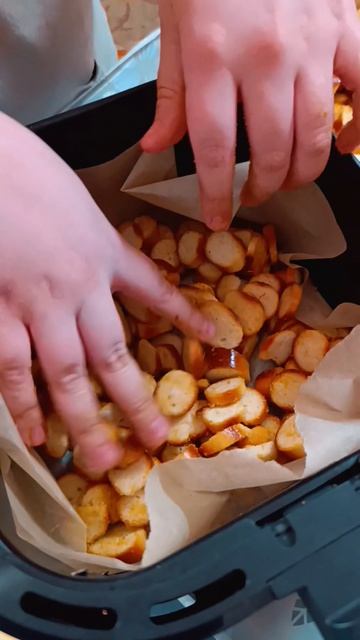 Сухарики из баранок Сын повторяет рецепт из интернета