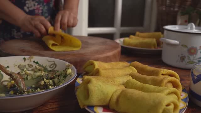 Kənd Həyatı. Уютный деревенский завтрак для начала дня