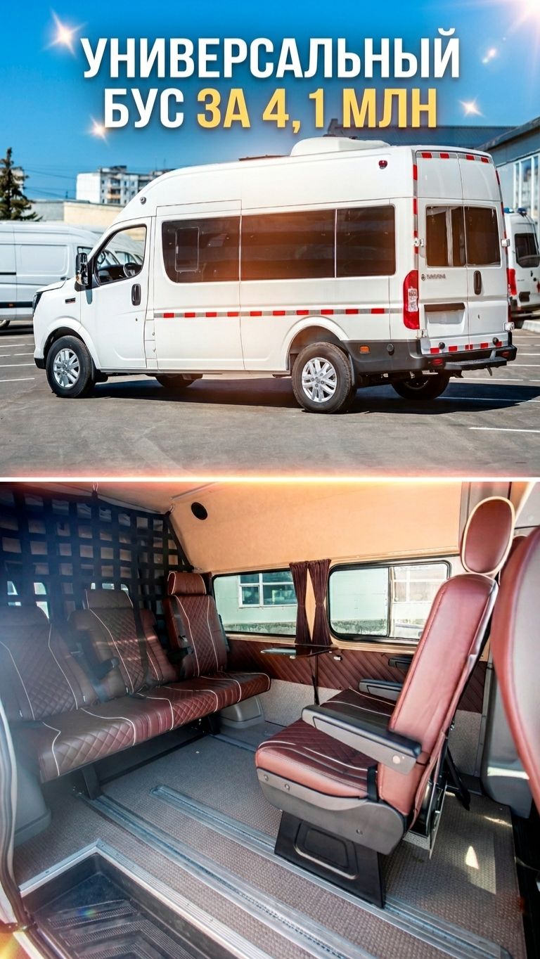 7-местный микроавтобус  Донгфенг комби с диванами