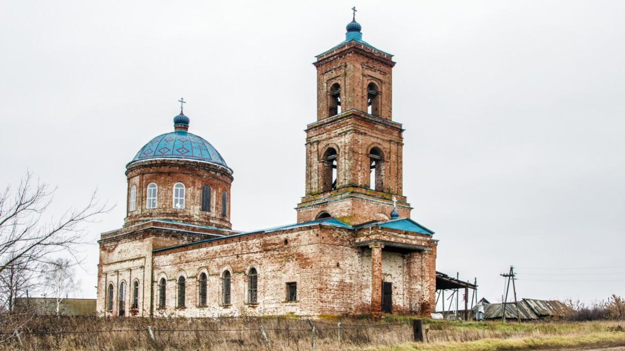 360 Панорама по селу  Дерюшево