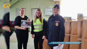 СОТРУДНИКИ ГИБДД И СТУДЕНОКСКИЙ ОТРЯД ЮИД ПРОВЕЛИ ПРОФИЛАКТИЧЕСКУЮ АКЦИЮ ПО БДД