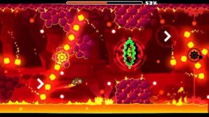 прошёл уровень  FINGERDASH  геометрия дэш