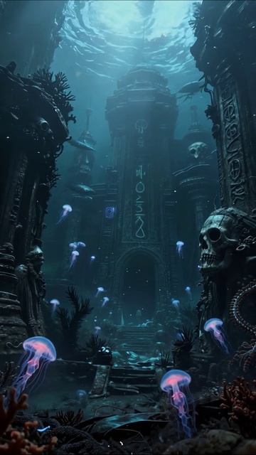 Загадки древнего подводного царства подводныймир фантазия мистика