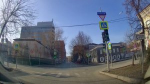 Поездка по Тюмени: Киевская → ДК Нефтяник → обратно. 28 марта 2026 🚗📹