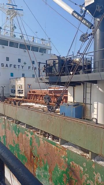 Перегруз в Море с Перегрузчиком 