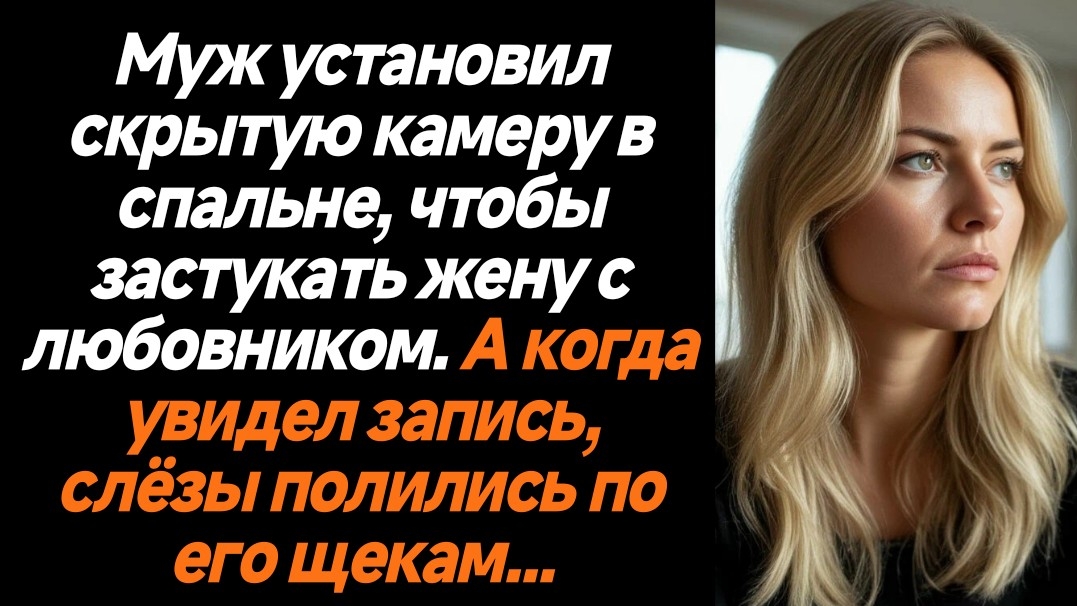 Жизненные истории/Муж установил в спальне скрытую камеру, чтобы застукать жену