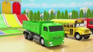 Детские мультики, лучшие мультфильмы, мультики про машинки для малышей, красочные мультики для детей